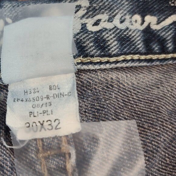 Eddie Bauer Ladies Straight Fit Blue Jeans, size 30x32, Indigo Blue - Picture 9 of 11